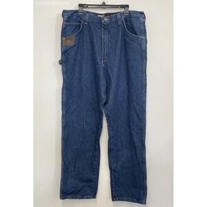 Riggs Blue Vintage RIGGS Workwear By Wrangler Jeans - Size‎ 40x34
